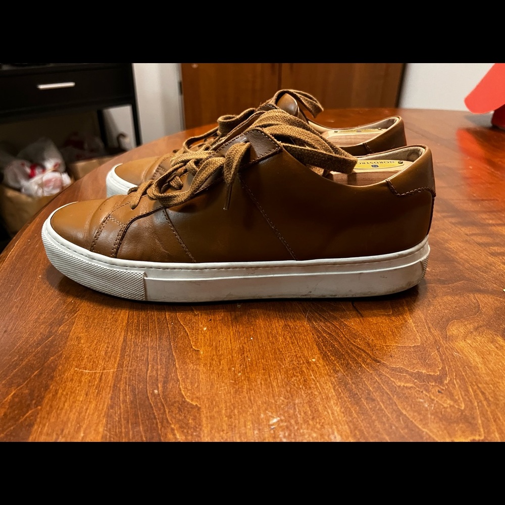 Greats Mens Leather Sneakers